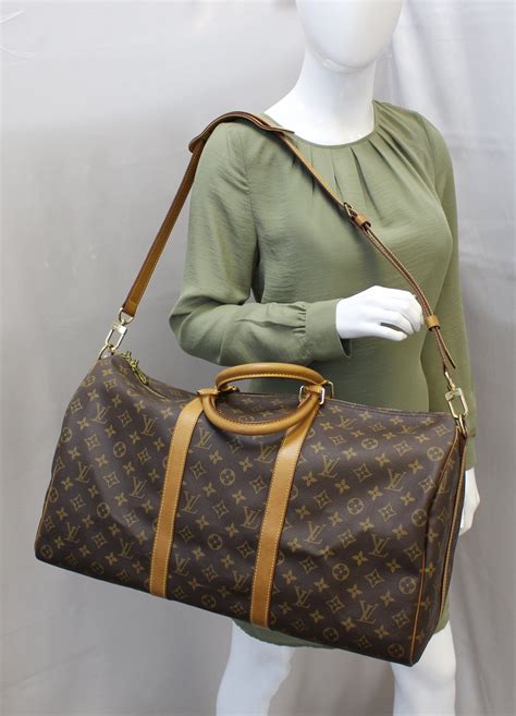 louis vuitton mesh keepall|Keepall Bandoulière 50 Monogram Canvas .